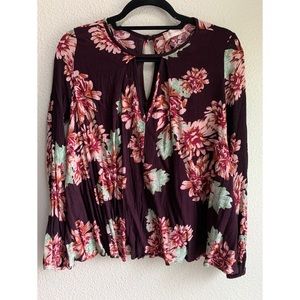 Altar’d State Floral Print Blouse